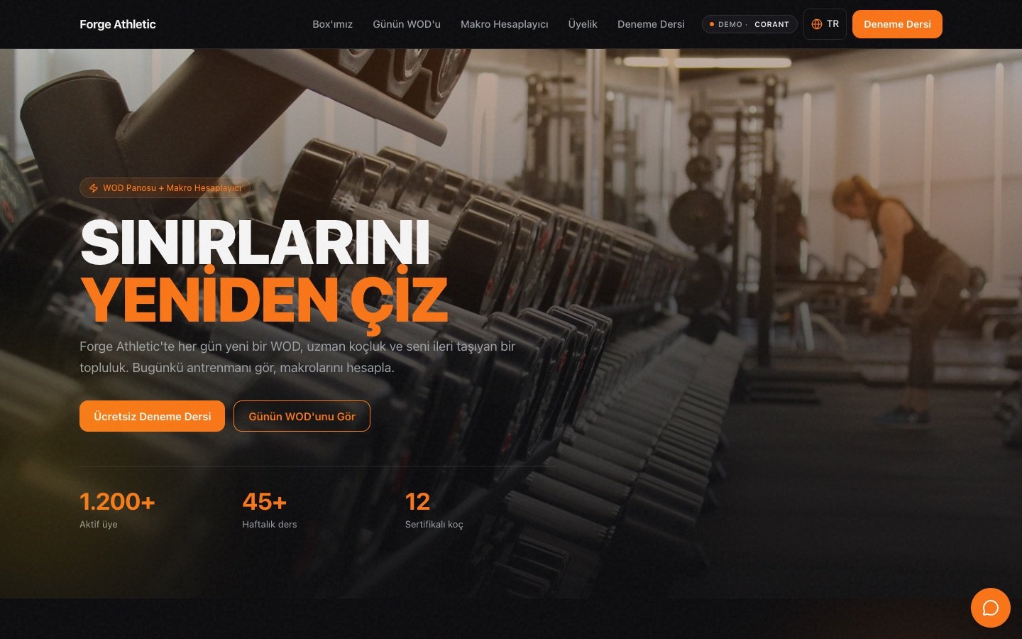 Forge Athletic — CrossFit · Fitness
