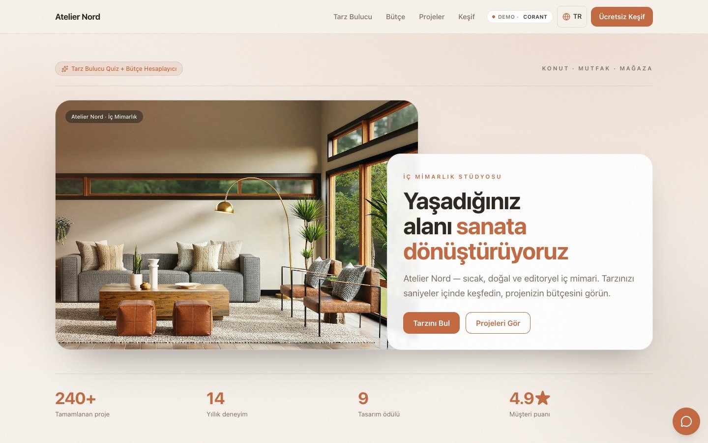 Atelier Nord — İç Mimarlık