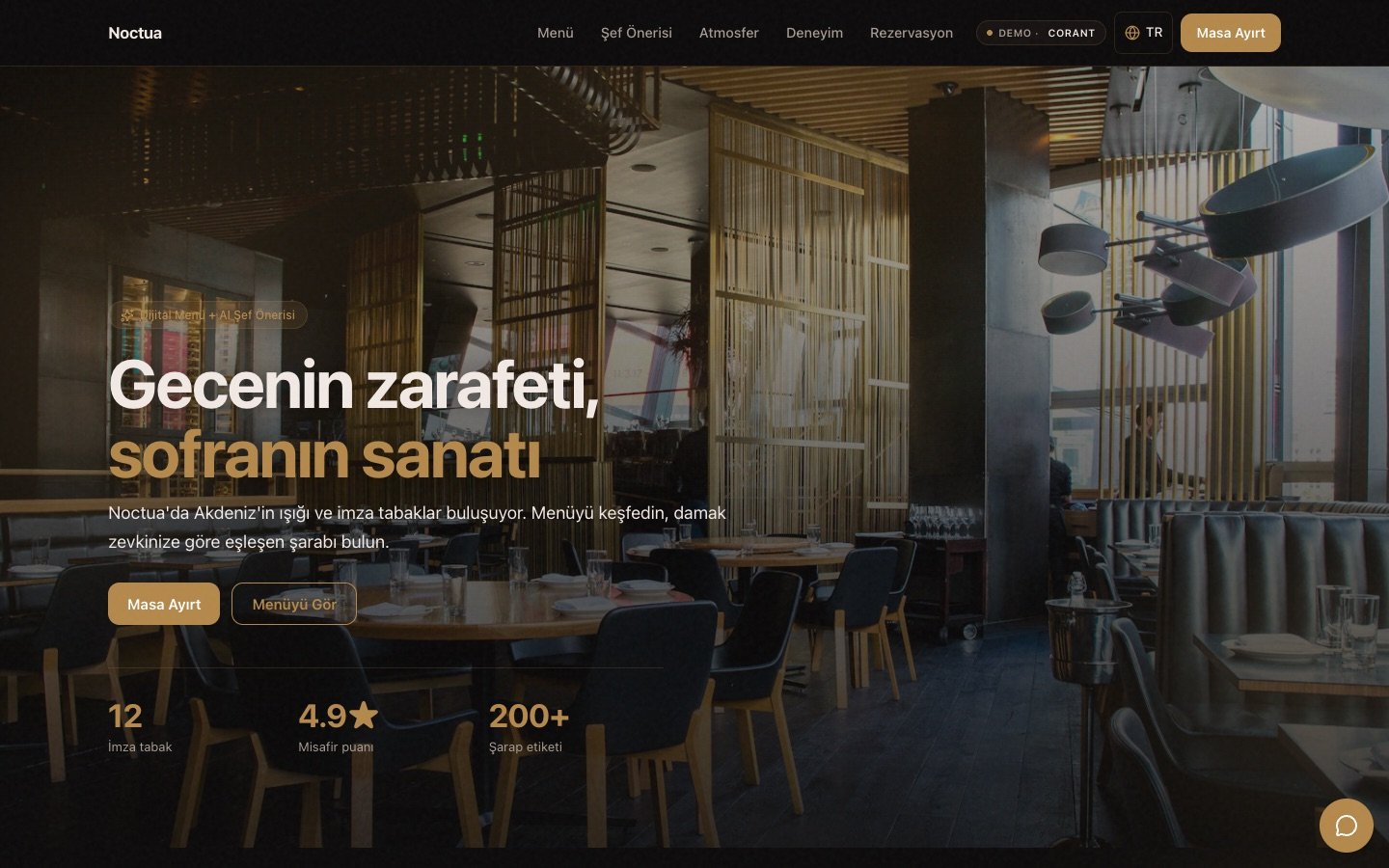 Noctua — Fine Dining