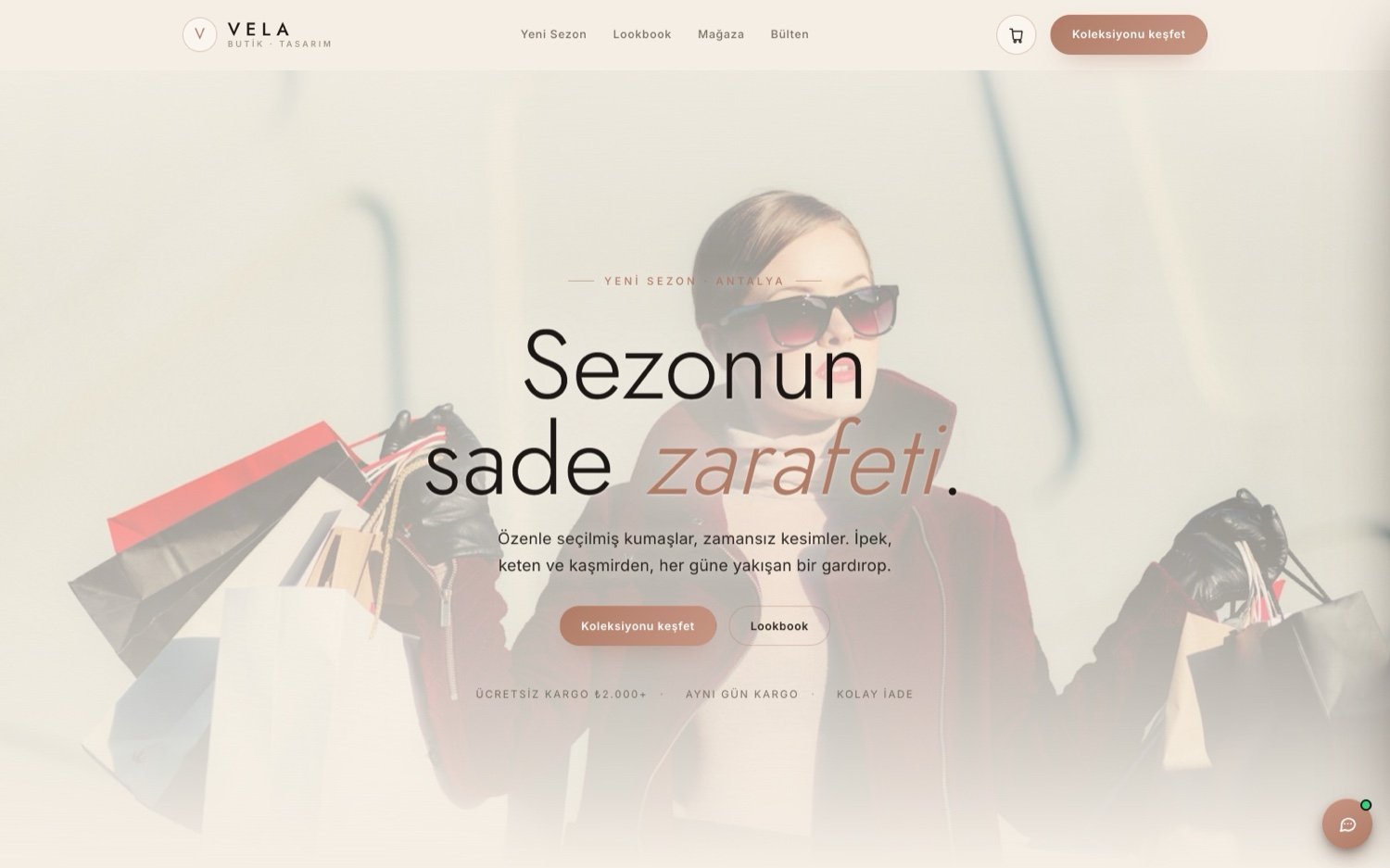 Vela — E-Ticaret